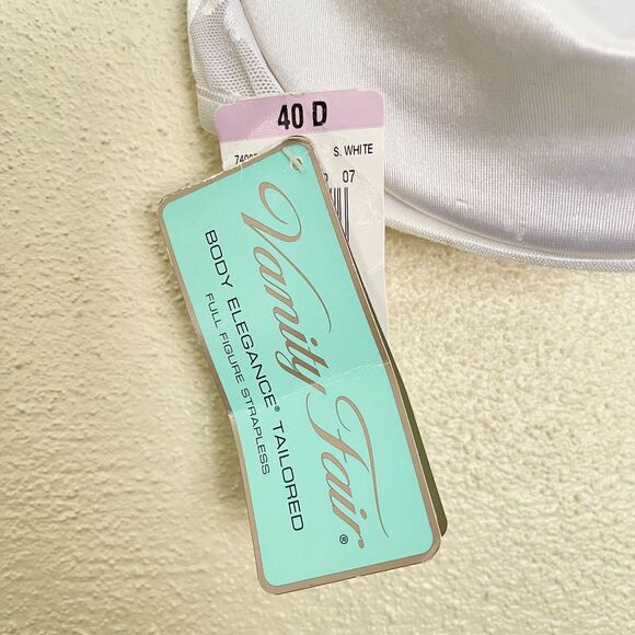 Brand New Vanity Fair Body Elegance Full Figure Underwire Strapless Bra - Picture 3 of 3